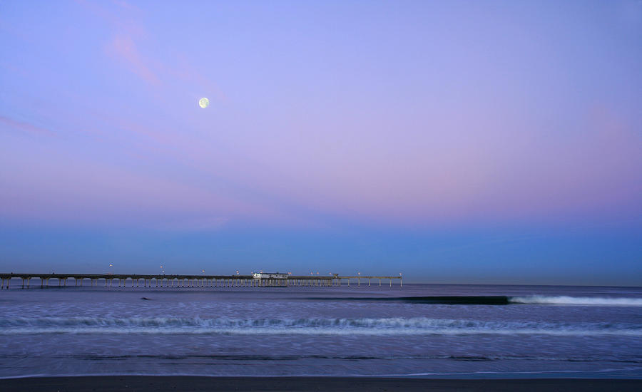 OB Pier Winter Dawn Photograph by Scott Cunningham