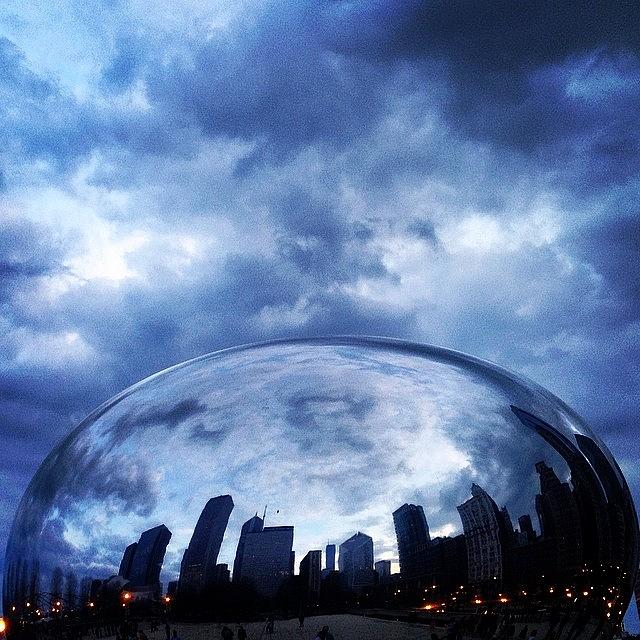 Chicago Photograph - Obligatory. #chicago #thebean by Alyssa Pearson