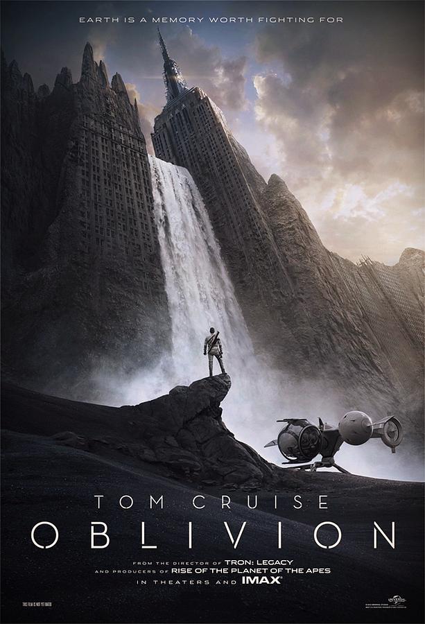Oblivion Tom Cruise B Photograph by Movie Poster Prints