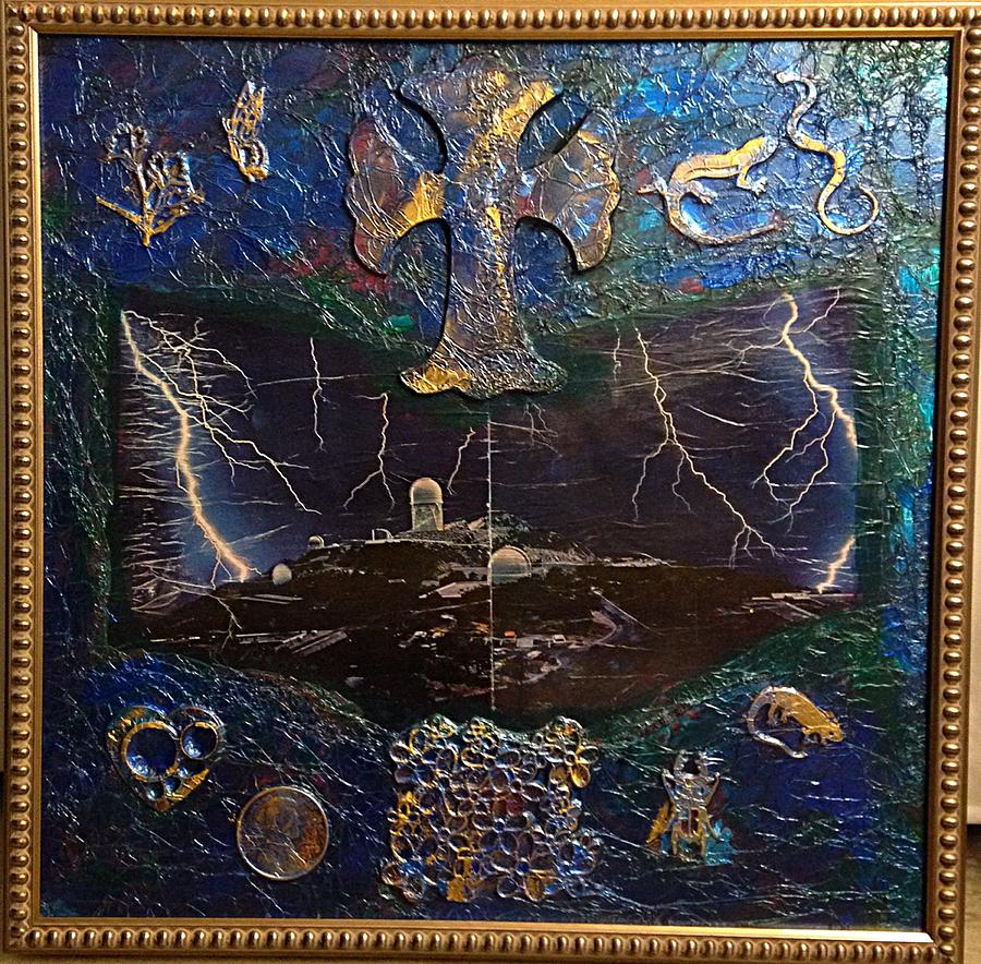 Observatory Mixed Media - Observatory Life By Alfredo Garcia by Alfredo Garcia Observatory Mixed Media - Observatory Life By Alfredo Garcia by Alfredo Garcia