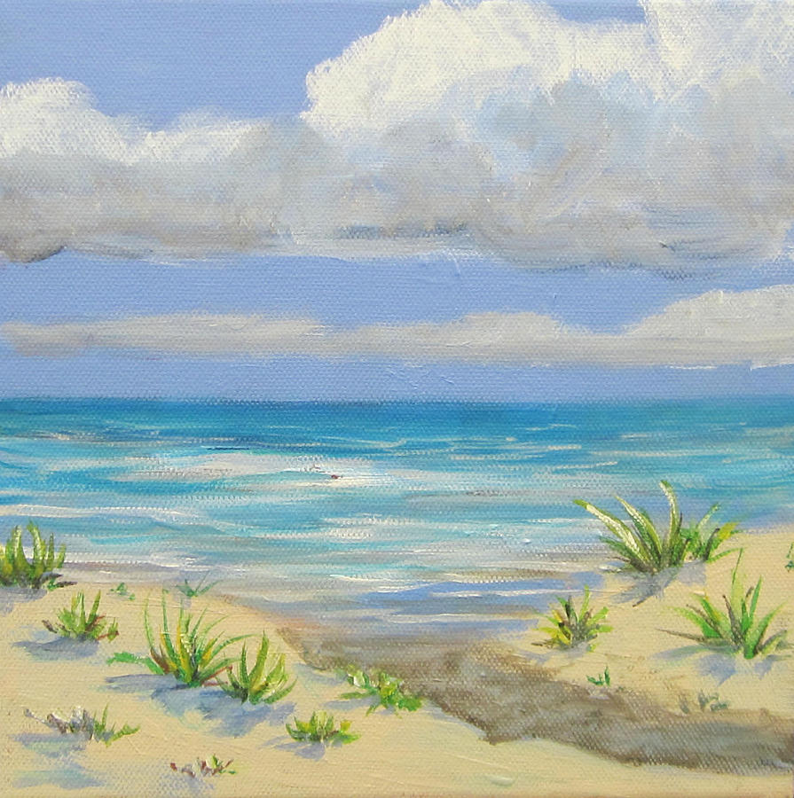 OBX Dune Painting by Anne Marie Brown