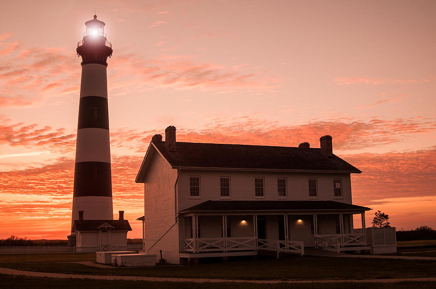OBX Lighthouse Photograph by Don Johnson