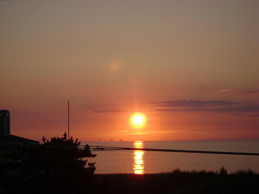 OBX Sunset Photograph by Chris Montcalmo