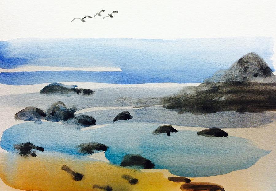 Ocean 3 Painting by Hae Kim