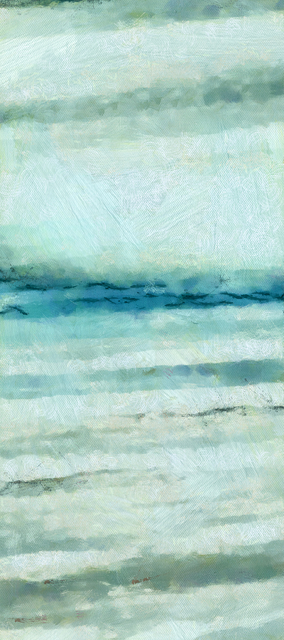 Abstract Digital Art - Ocean 7 by Angelina Tamez