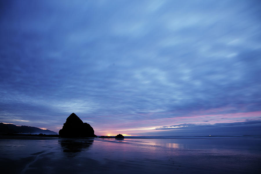 Ocean After The Sunset Photograph by Bike maverick