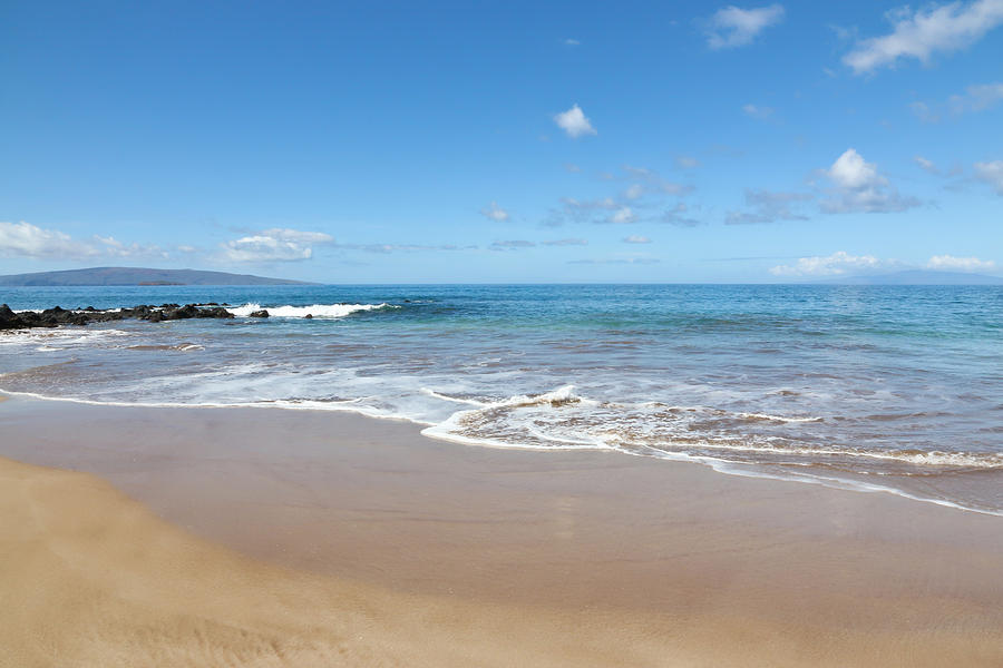 Ocean Beach In Maui Photograph by Athena Mckinzie