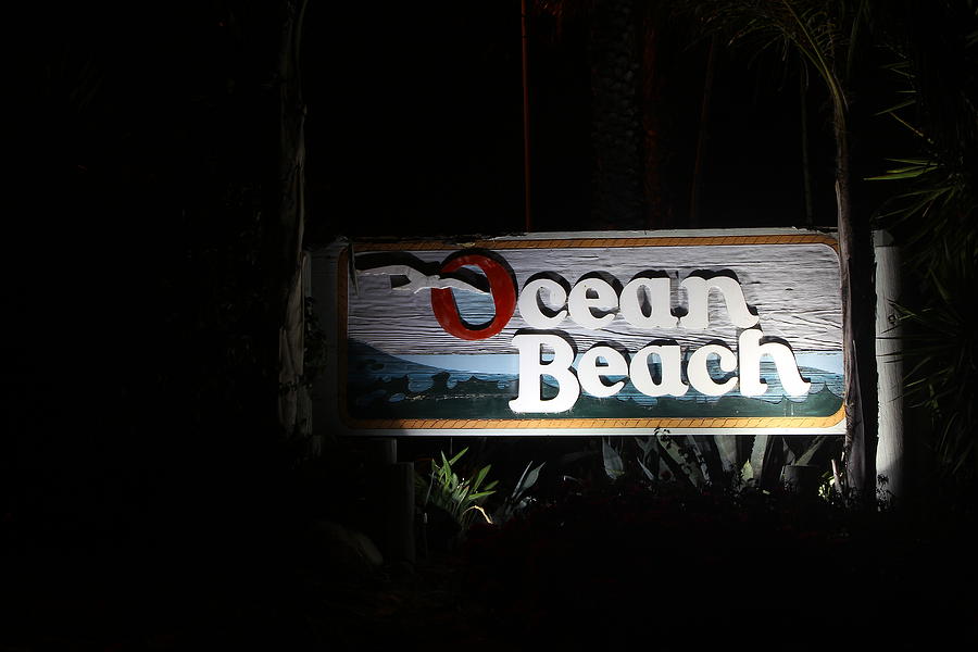 Ocean Beach Digital Art by Photographic Art by Russel Ray Photos