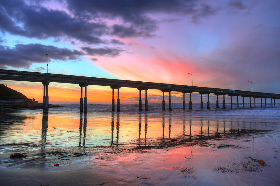 Ocean Beach Sunset Photograph by Nathan Rupert