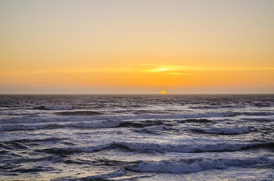 Ocean Beach Sunset Photograph by Spencer Hughes