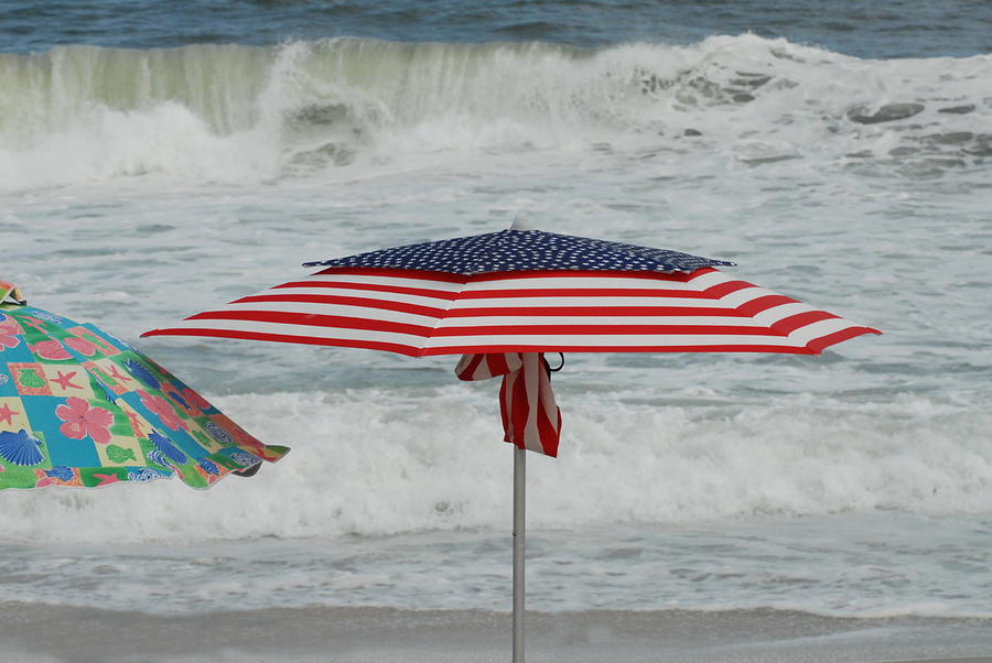 Ocean Beach Umbrella 13 Photograph by Joyce StJames