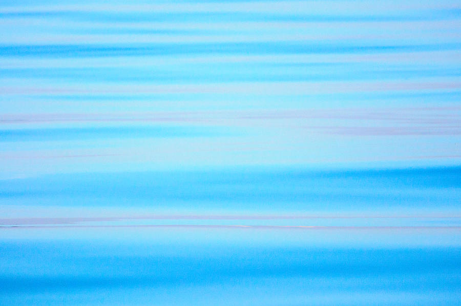 Blue Ocean Abstract Photograph by Roxy Hurtubise