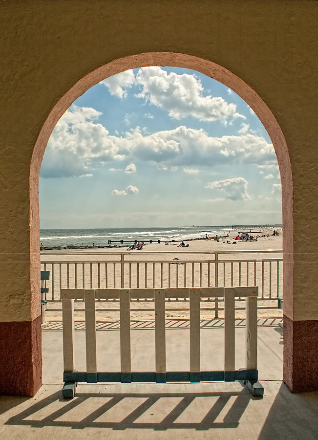 Ocean City Beach View Photograph by Kristia Adams
