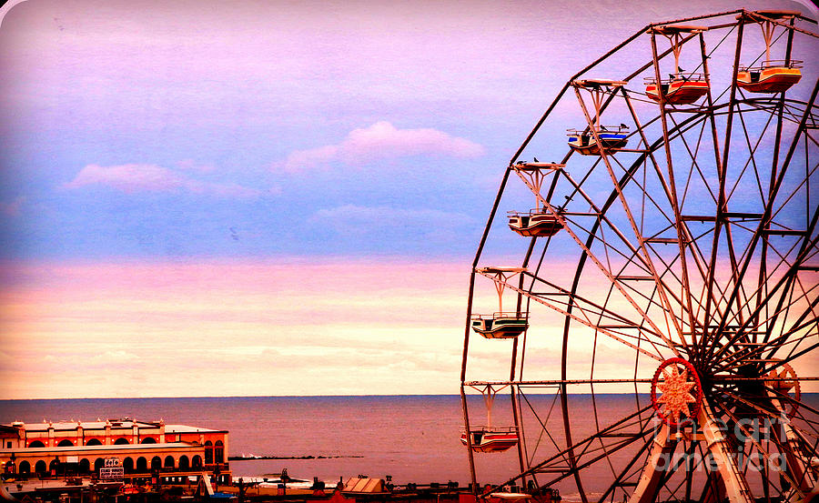 Ocean City Ferris Wheel Music Pier Photograph by Beth Ferris Sale