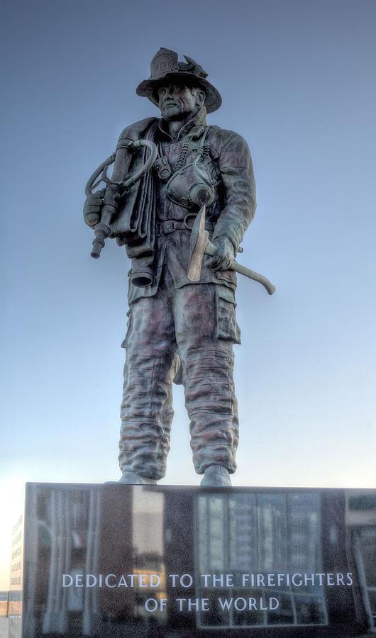 Ocean City Firefighter Memorial Photograph by JC Findley