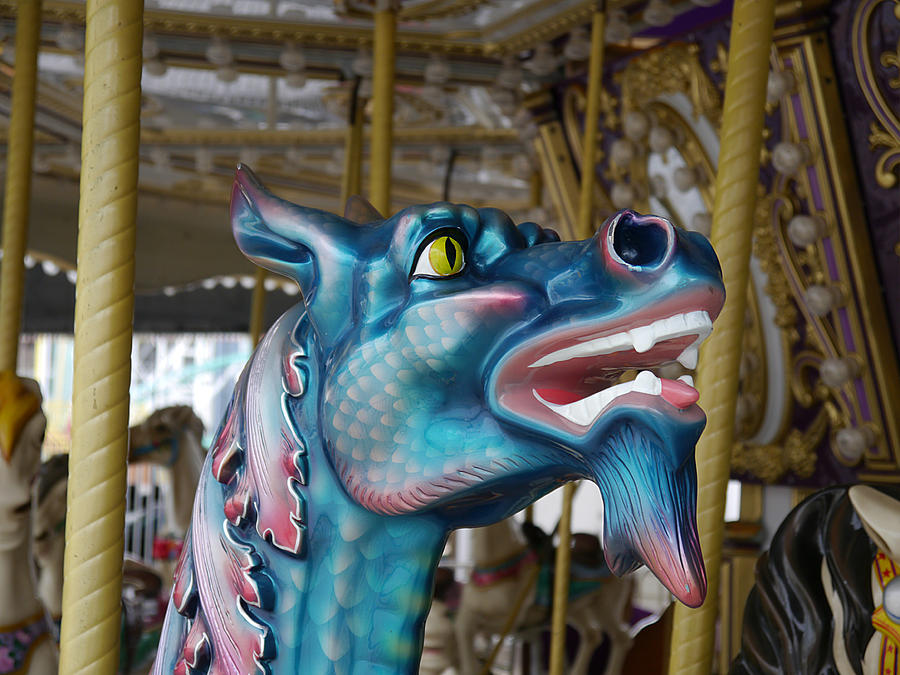 Ocean City - Here Be Dragons Photograph by Richard Reeve