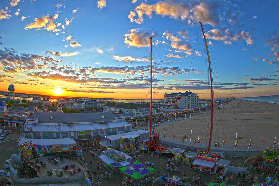 Ocean City Photograph by Mitch Cat
