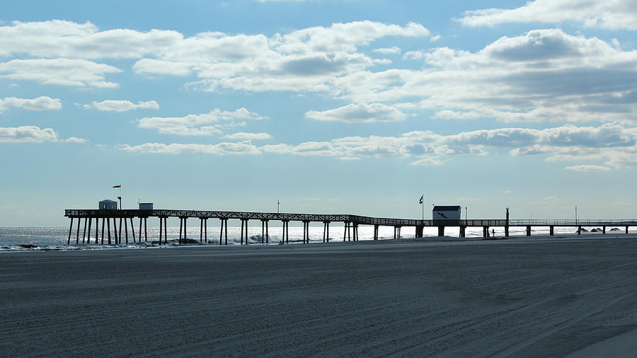 Ocean City New Jersey pier Photograph by Vance Bell