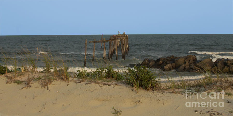 Ocean City Pier and Jetty Photograph by JGK Photography - Fine Art America