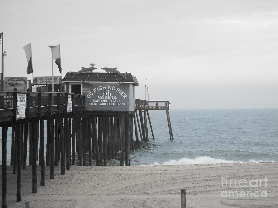 Nature Photograph - Ocean City Pier by Chad Thompson