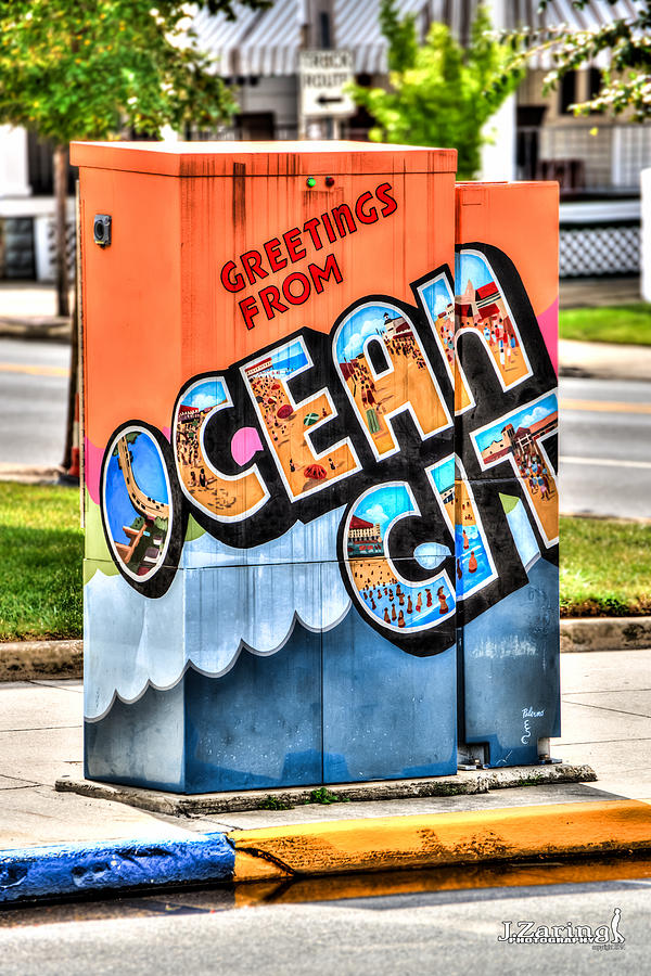 Ocean City Street Art Project Photograph by Joshua Zaring - Fine Art ...