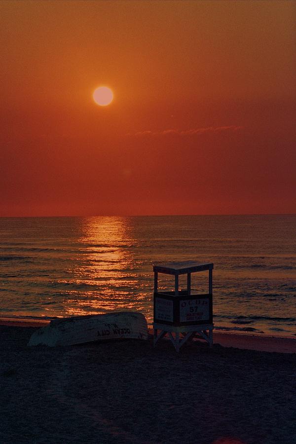 Ocean City Sunrise Photograph by Joseph Perno