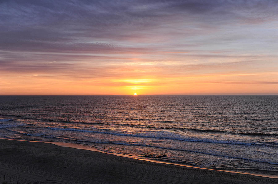 Ocean City Sunrise Photograph by Kelley Nelson