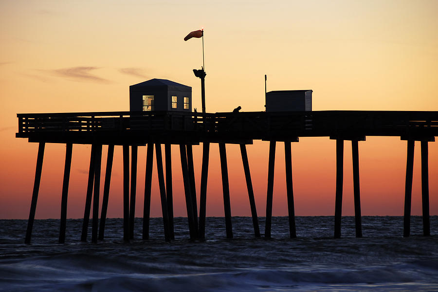 Ocean City Sunset Photograph by Dan Myers