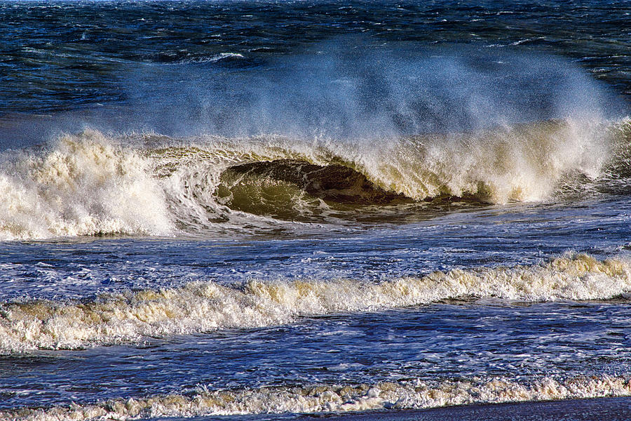 Ocean City Surfs Up Photograph by Bill Swartwout