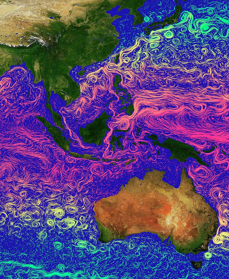 Ocean Currents In The Coral Triangle Photograph by Karsten Schneider/science Photo Library