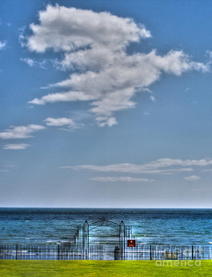Ocean Door Photograph by Nina Ficur Feenan