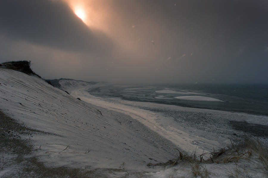 Winter Photograph - Ocean Effect by Darius Aniunas