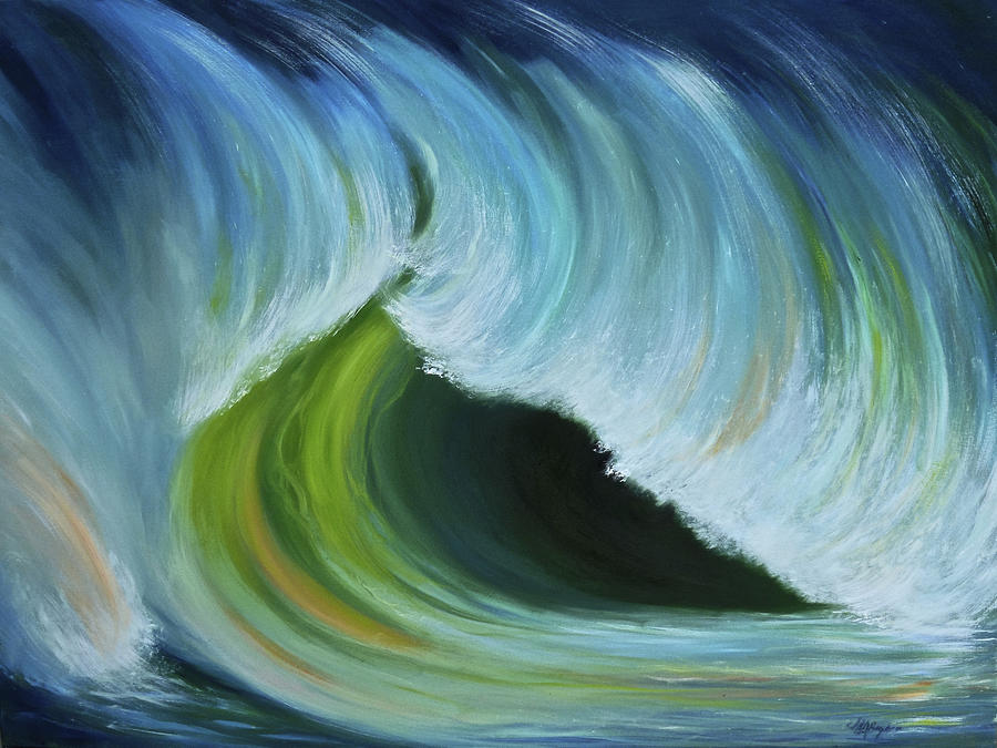 Seascapes Painting - Ocean Emotion #2 by Maryann Boysen