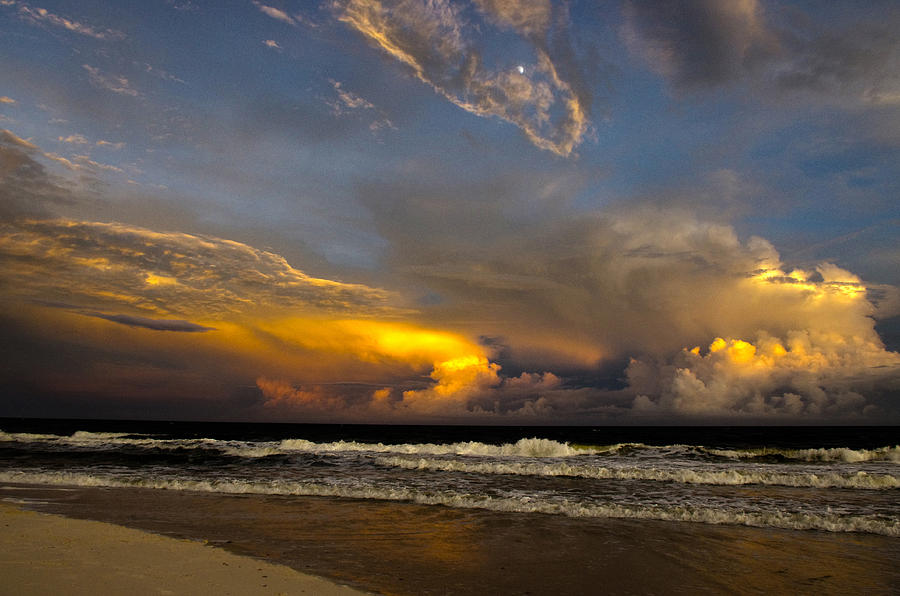 Ocean Fire Photograph by James Matthew Ayers - Fine Art America