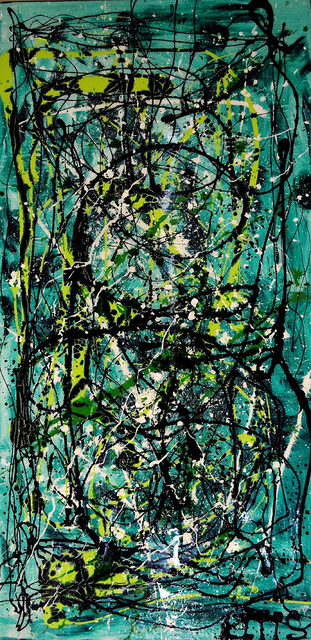 Ocean Floor Painting - Ocean Floor by Greg Pitts Ocean Floor Painting - Ocean Floor by Greg Pitts