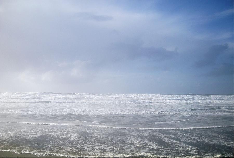 Ocean Foam Photograph by Marian Jenkins