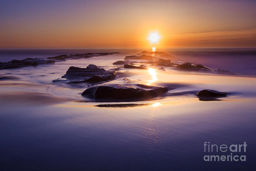 Ocean Grove Sunrise Photograph by Lucy Raos