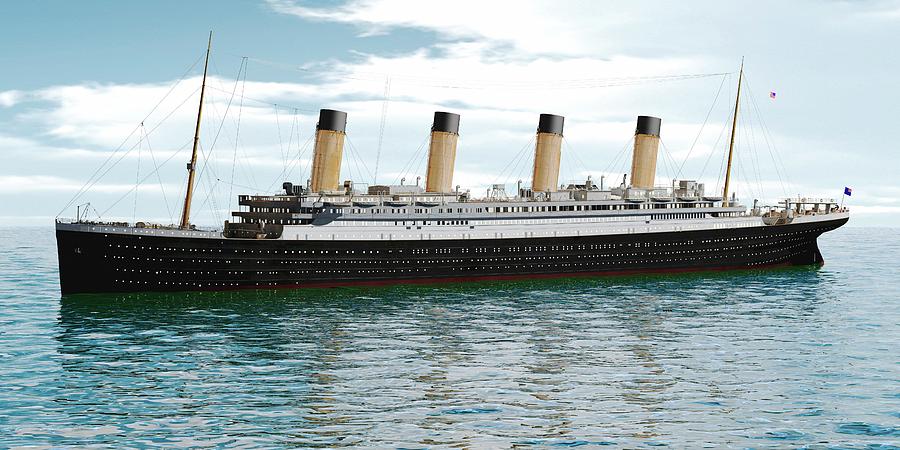 Ocean Liner Photograph by Sciepro/science Photo Library