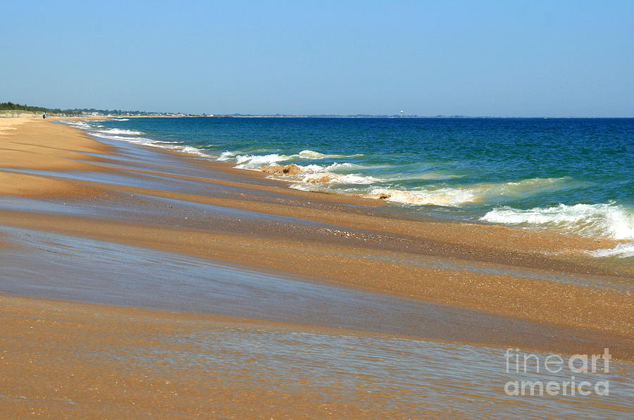 Ocean Lines Photograph by Neal Eslinger