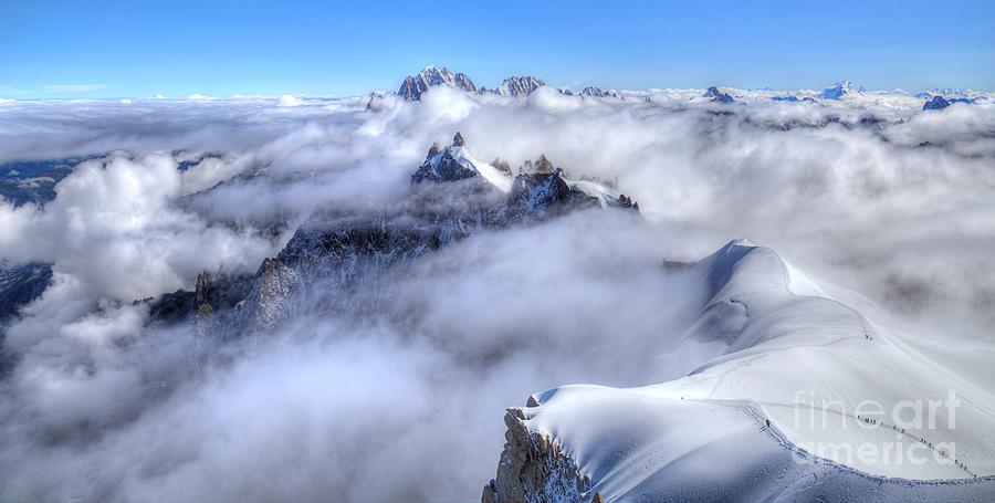 Mont Blanc Photograph - Ocean of Clouds by James Anderson