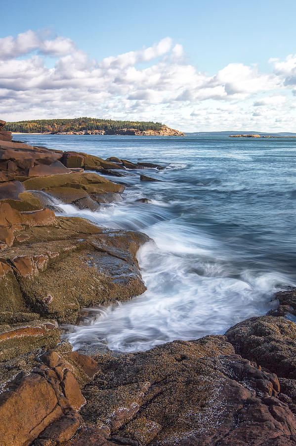Ocean on the Rocks Photograph by Jon Glaser