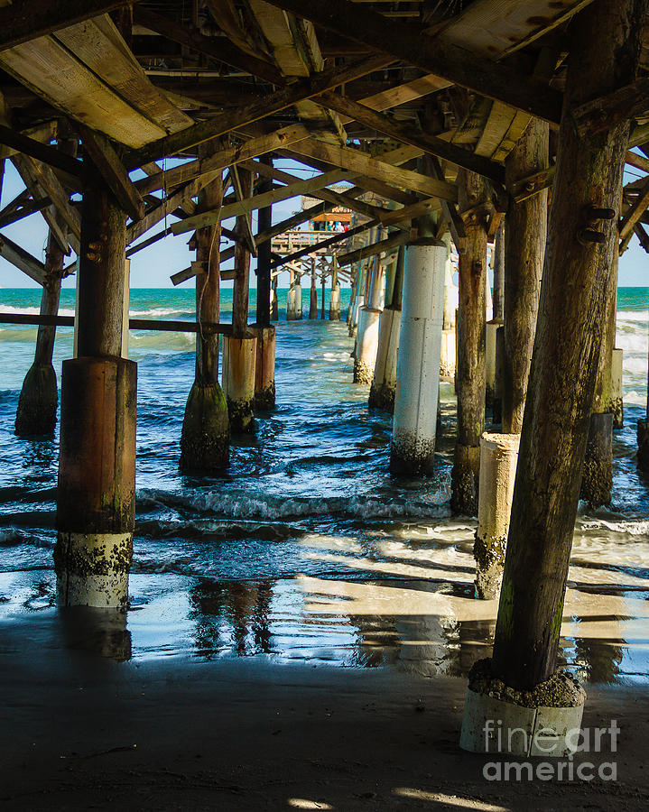 Ocean Pier Photograph by Perry Webster