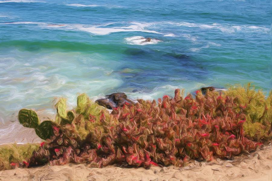 Ocean Plants Digital Art by Katherine Erickson
