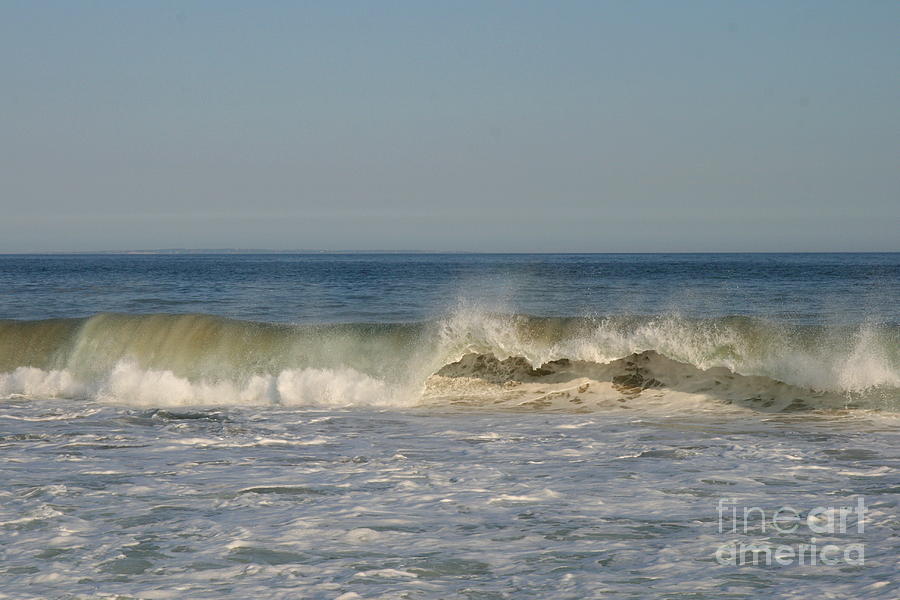 Ocean Pull Photograph by Neal Eslinger