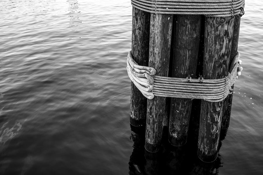 Ocean Pylon Photograph by Shannon Workman