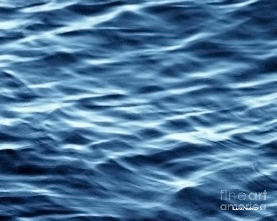 Ocean Ripples Photograph by Artist and Photographer Laura Wrede