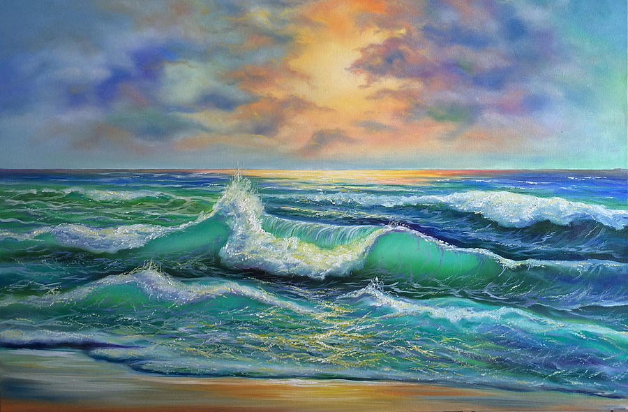 Ocean Spray Painting by Julia Smith - Fine Art America