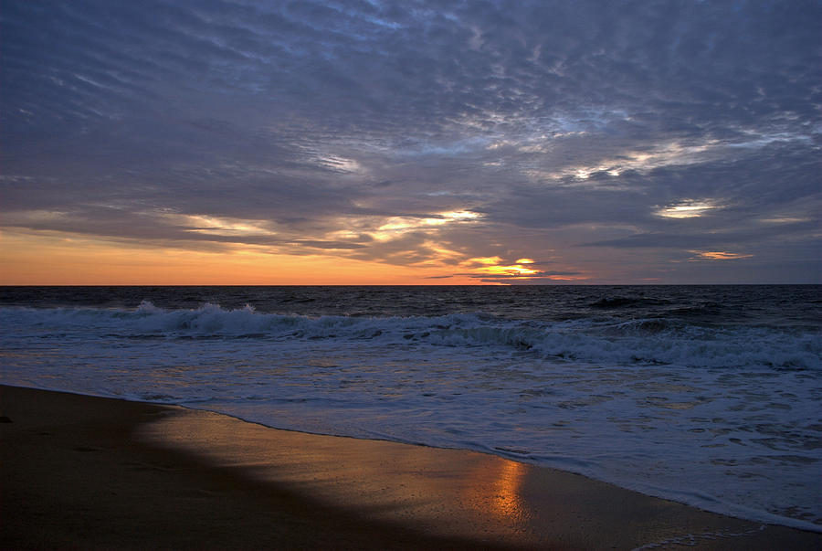 Ocean Sunrise Photograph by Judy Salcedo
