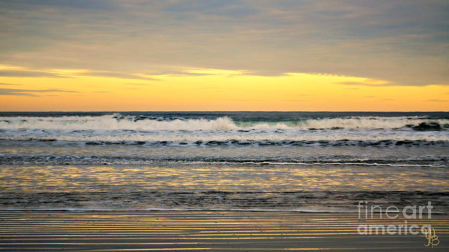 Beach Photograph - Ocean Sunrise  by Mindy Bench