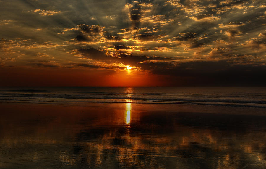 Ocean Sunrise Reflect Photograph by Island Sunrise and Sunsets Pieter ...